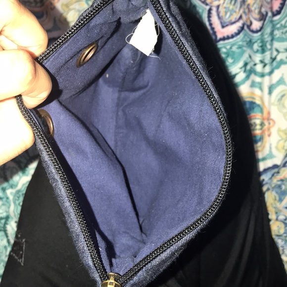 Denim Makeup Bag - Picture 2 of 4